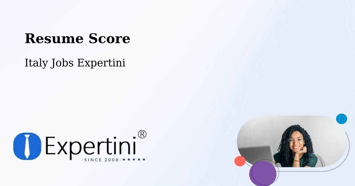 Resume Score & Job Description Match Tool – Settime - Italy Jobs Expertini