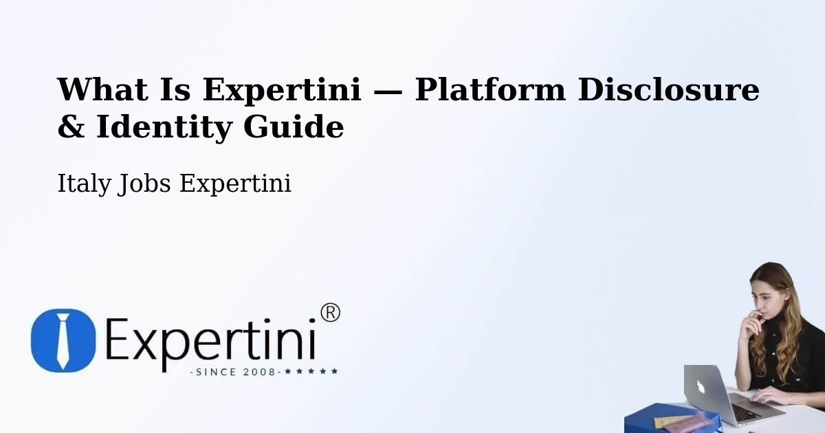 What Is Expertini — Platform Disclosure & Identity Guide – Settime
